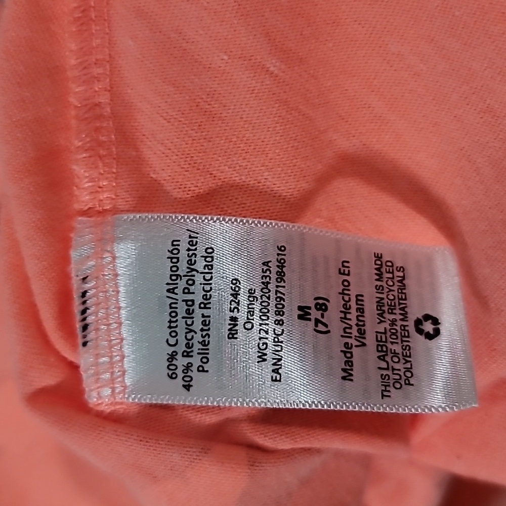 Wonder Nation Coral Dress with Bunny and Butterfly Design - Picture 5 of 5
